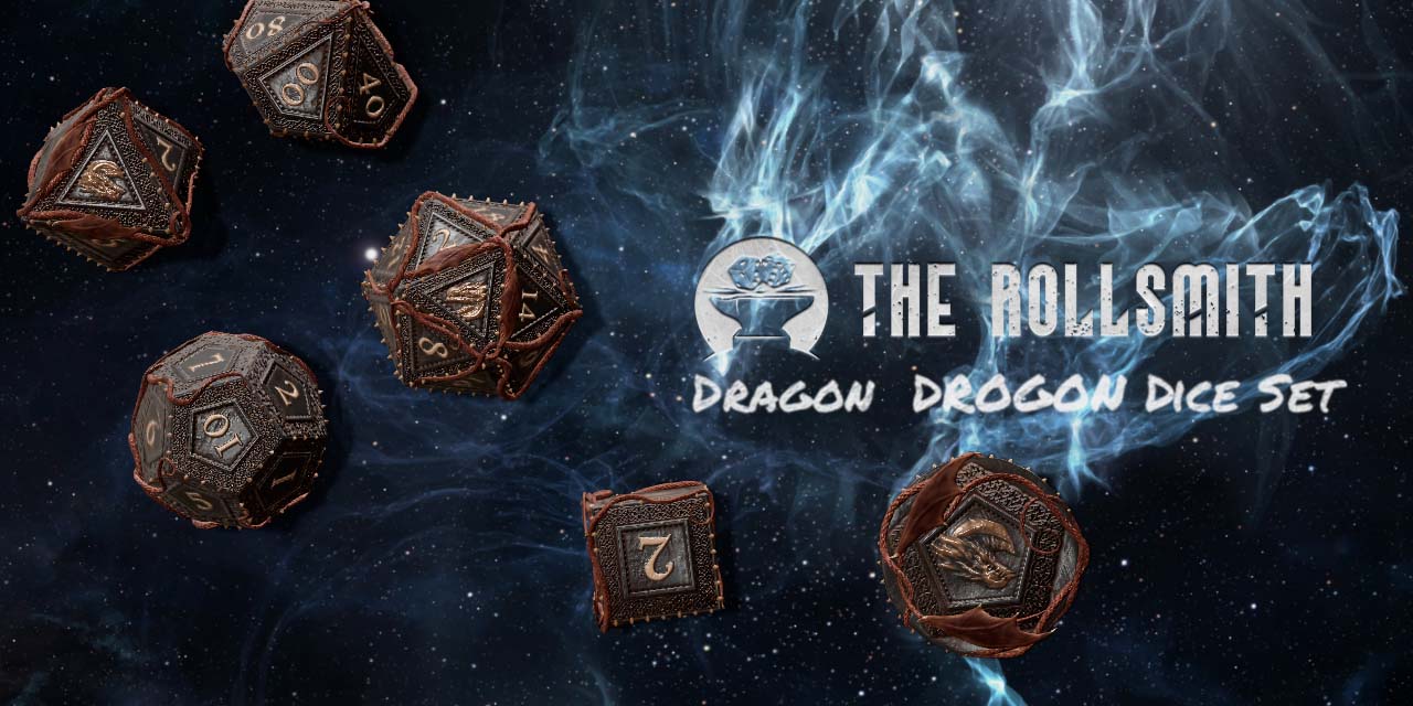 The Rollsmith - Dragon Drogon Dice Set