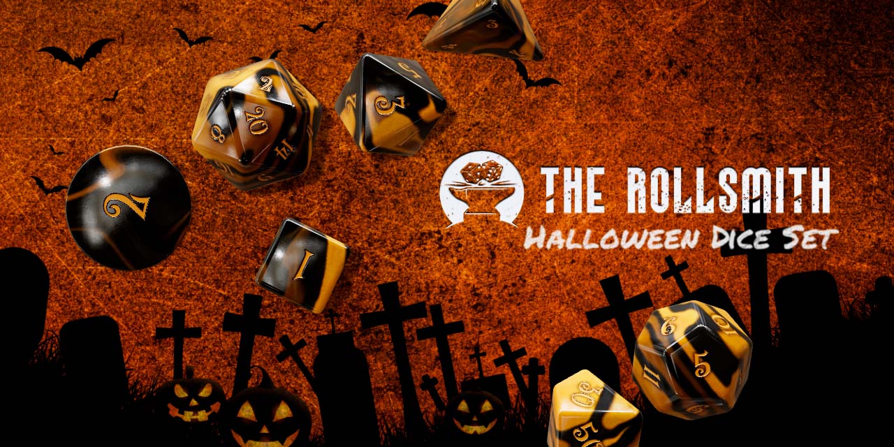 The Rollsmith - Halloween Dice Set